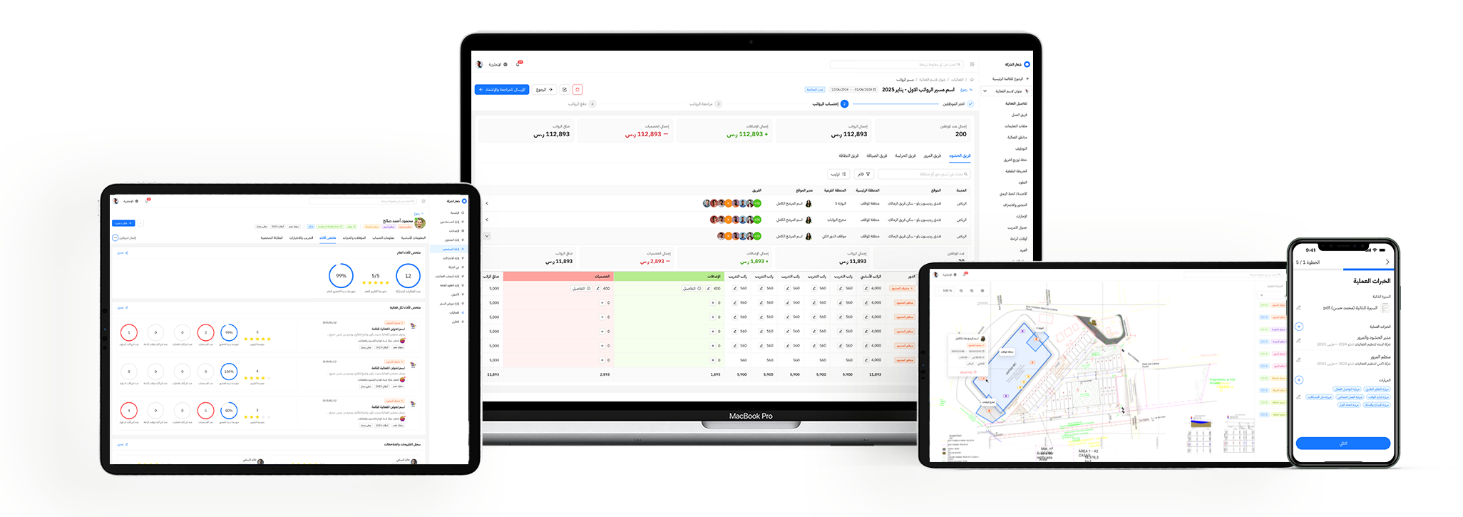 A multi-device preview of Stavst dashboards and the mobile experience.